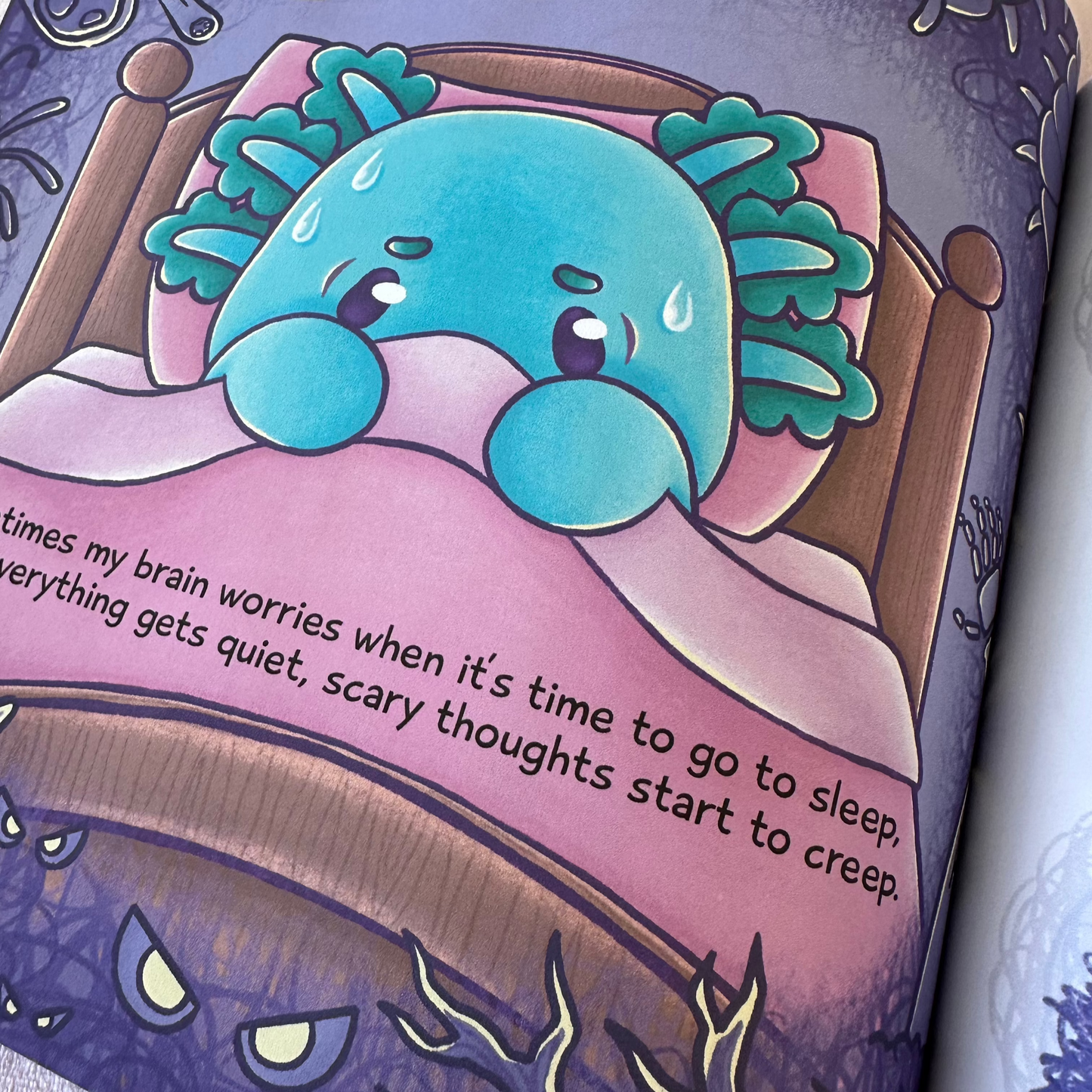 Sometimes My Brain Worries - illustrated children's book