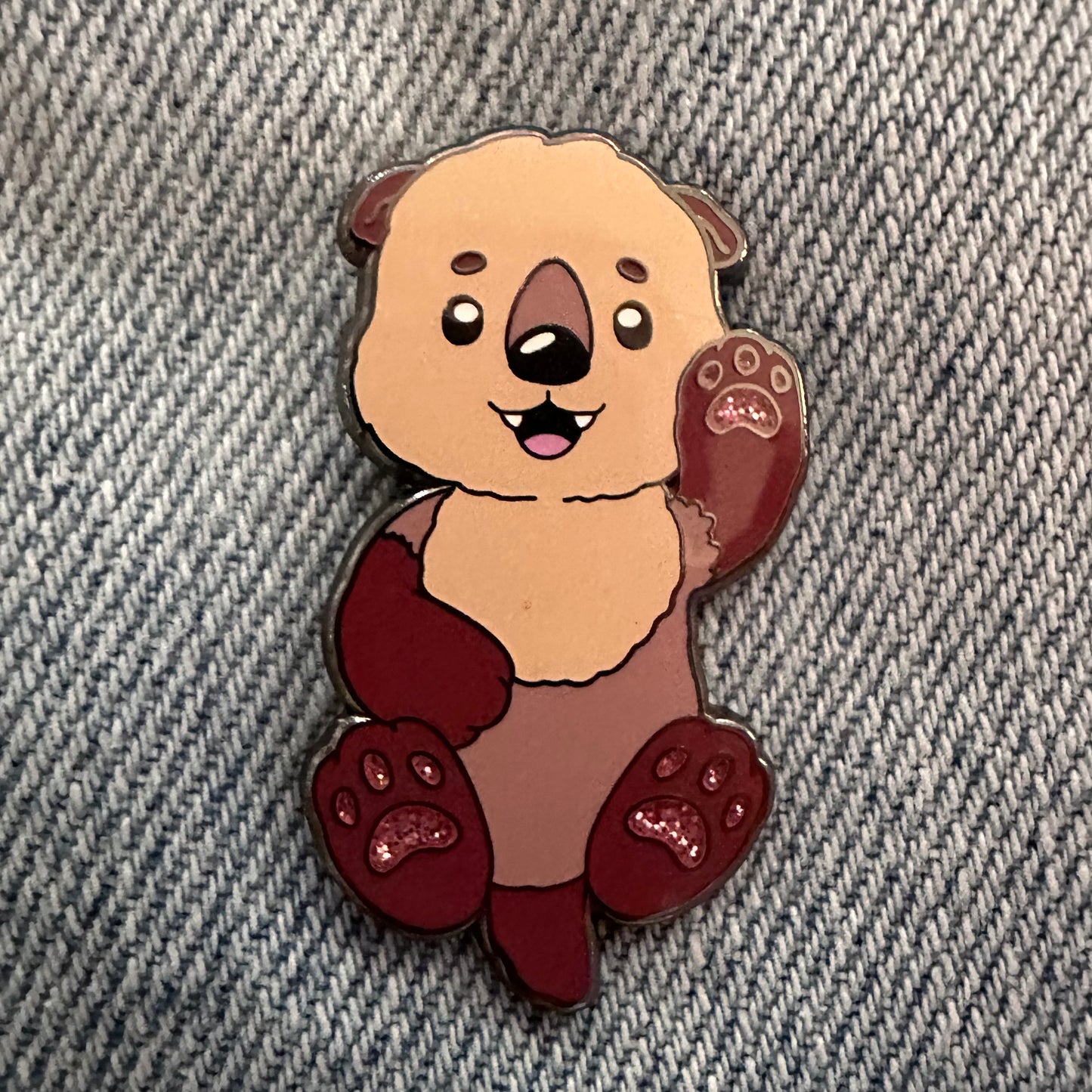 OTTER Large Enamel Pin - Otterly Supportive