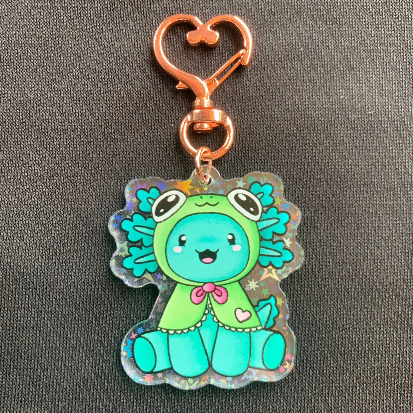 AXOLOTL cosplay Keychain - Support-alotl