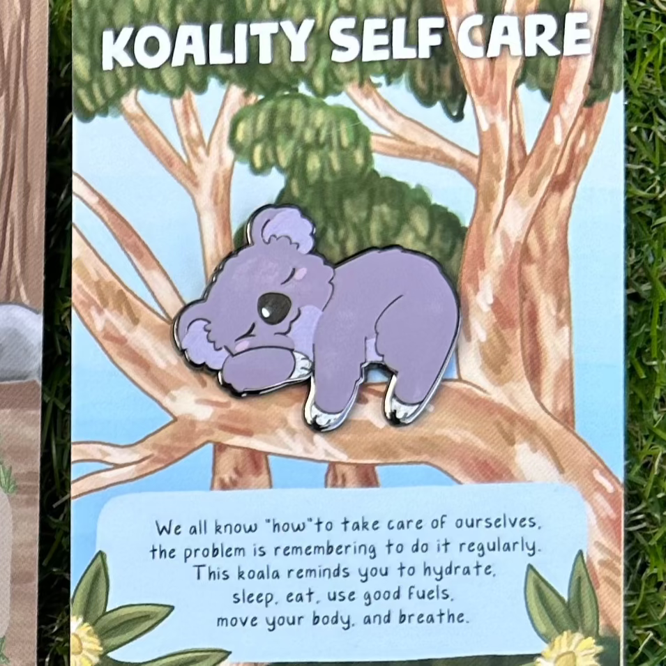 KOALA enamel pin - koality selfcare