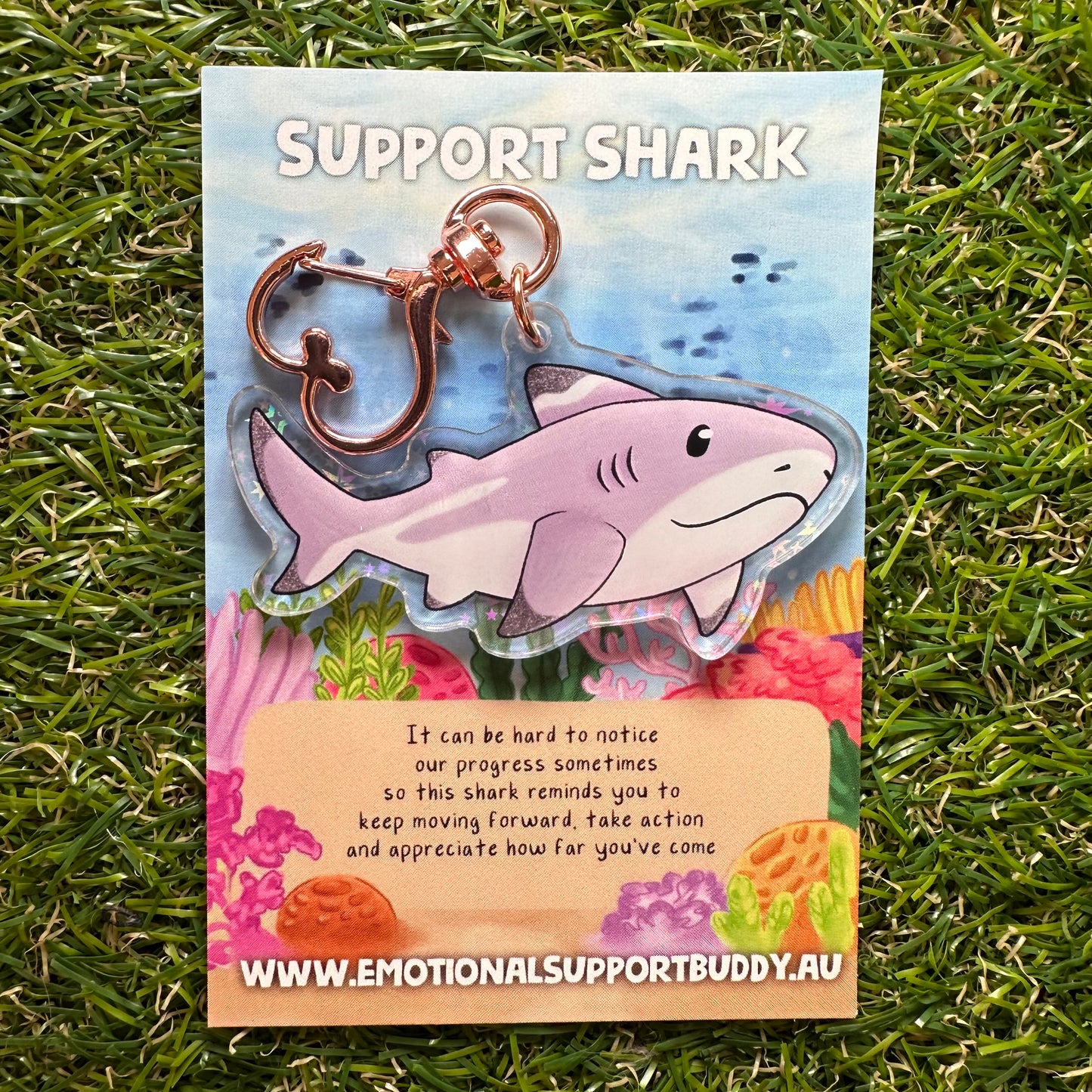 SHARK keychain - support shark