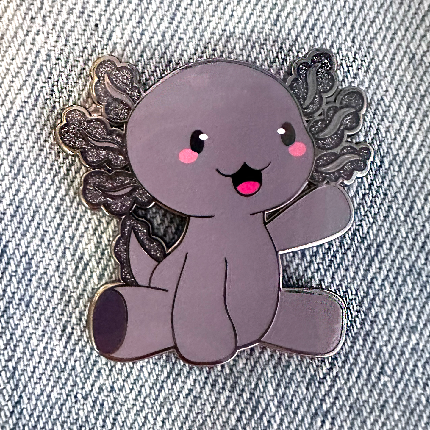 AXOLOTL Large Enamel Pin - Support-alotl