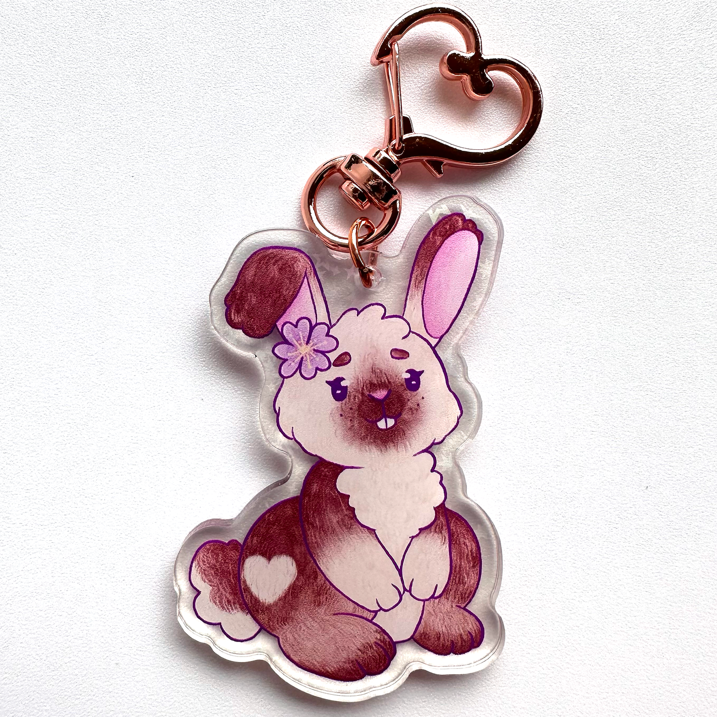 BUNNY Keychain- Hoptimistic