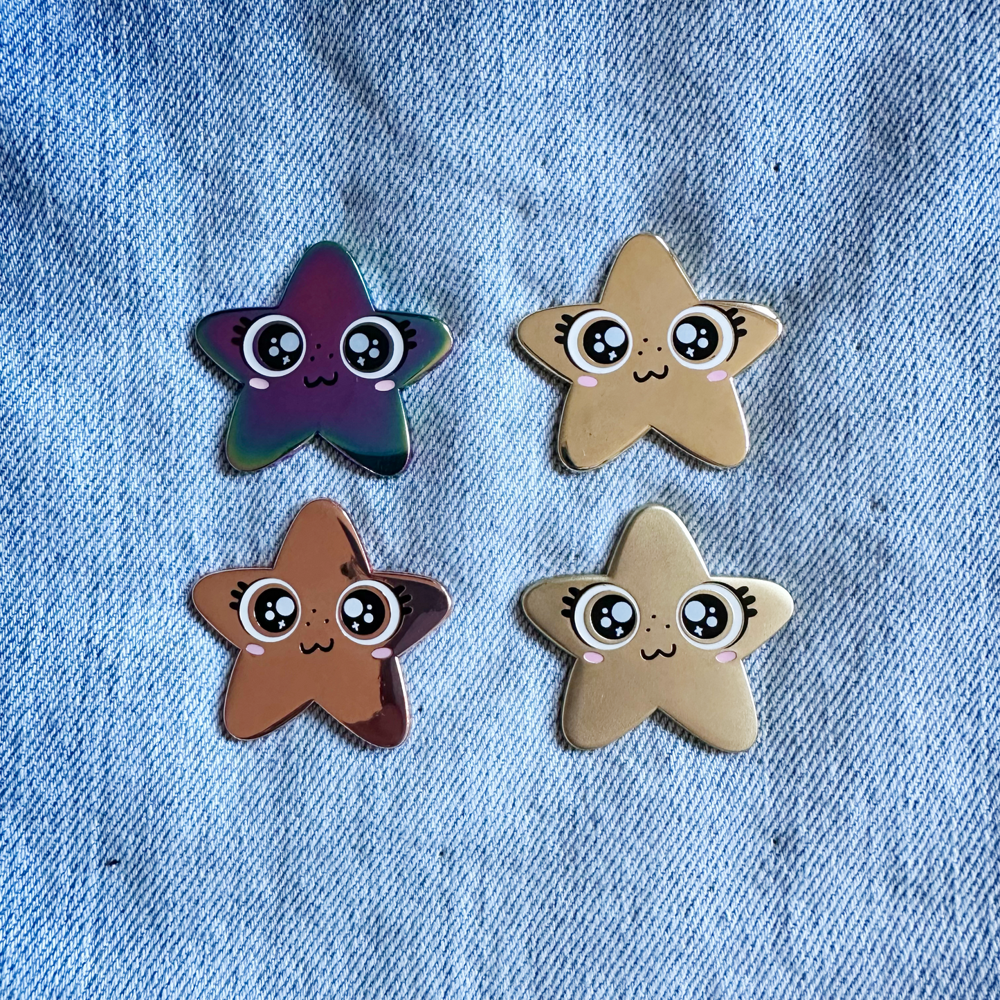 STAR Enamel Pin - doing my best star