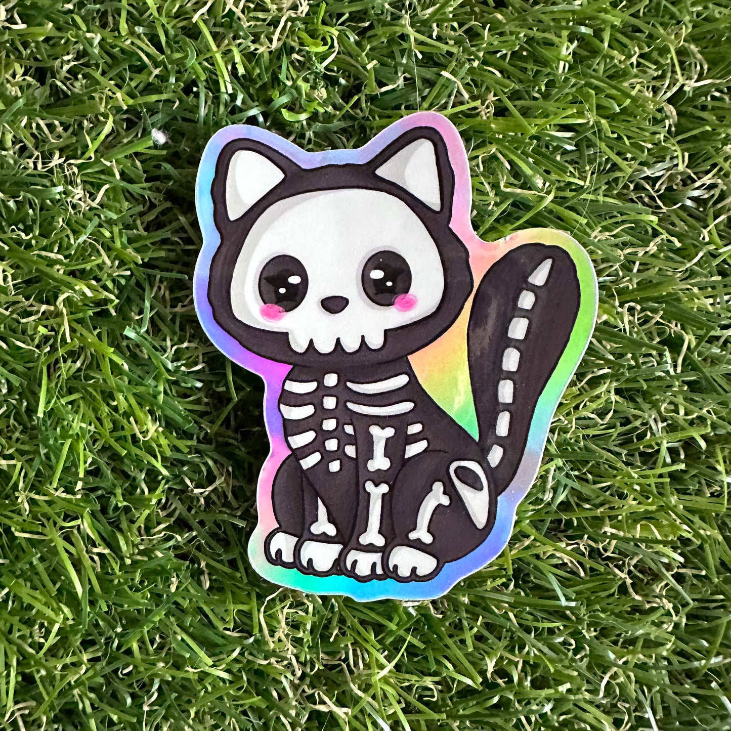 SKELETON ANIMAL STICKERS - Spooky Buddy