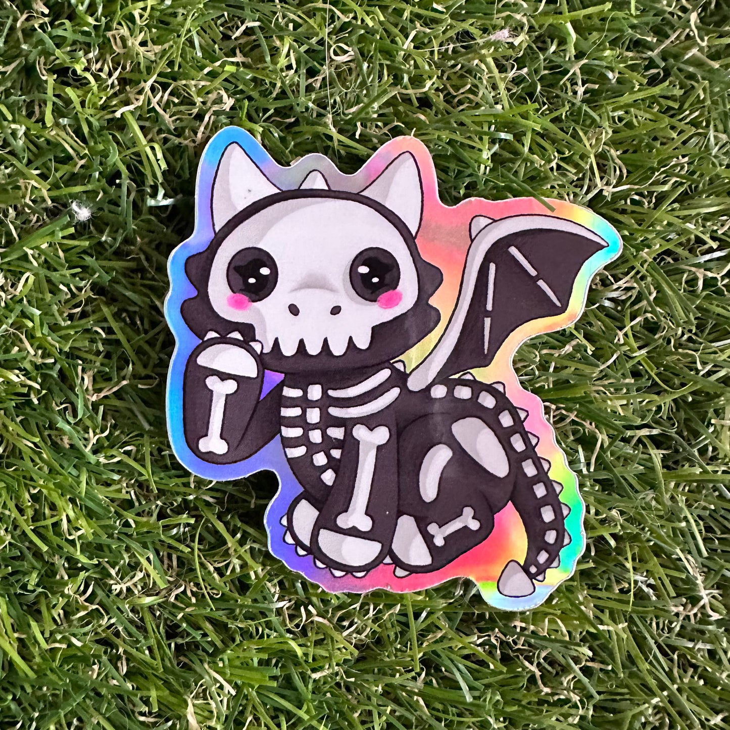 SKELETON ANIMAL STICKERS - Spooky Buddy