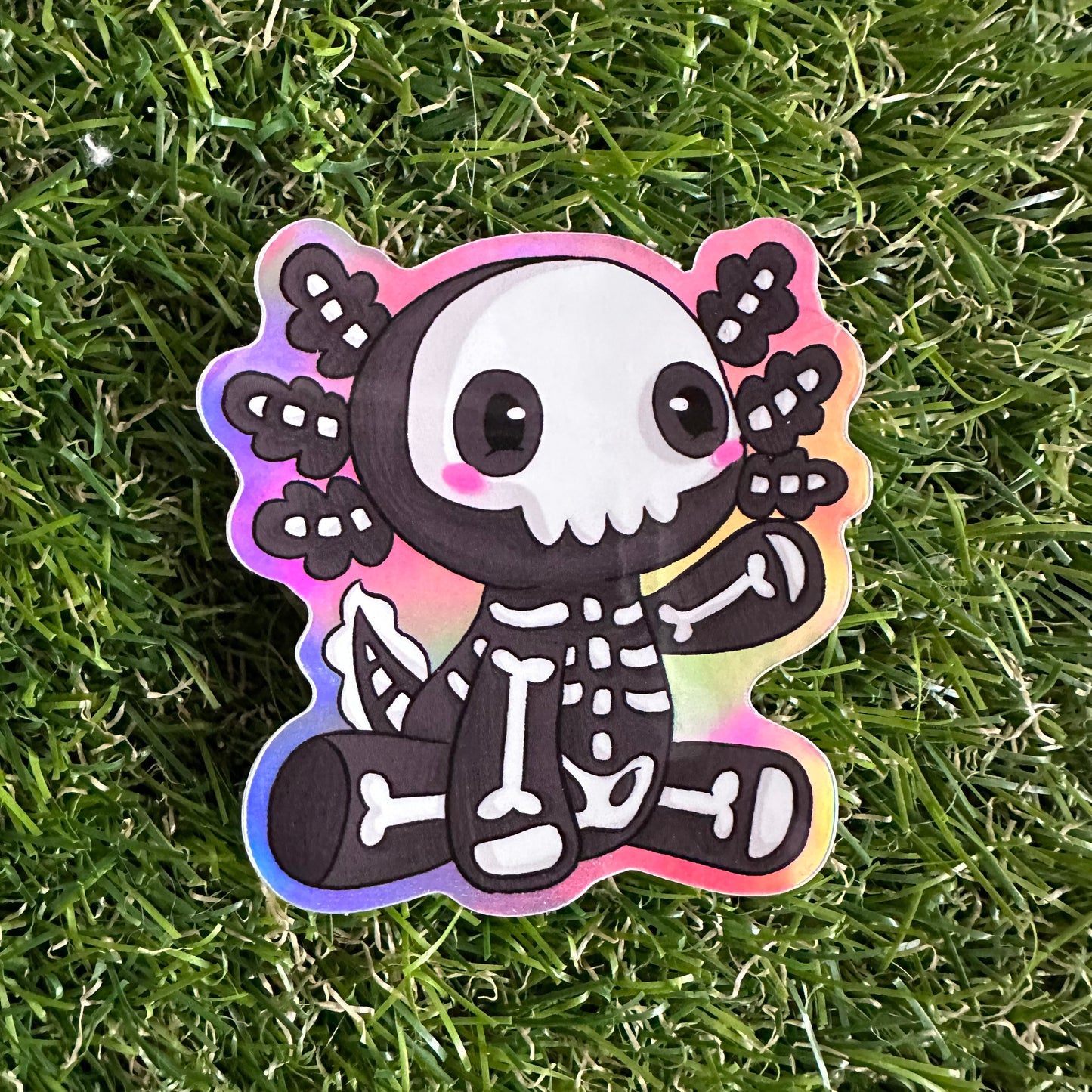 SKELETON ANIMAL STICKERS - Spooky Buddy