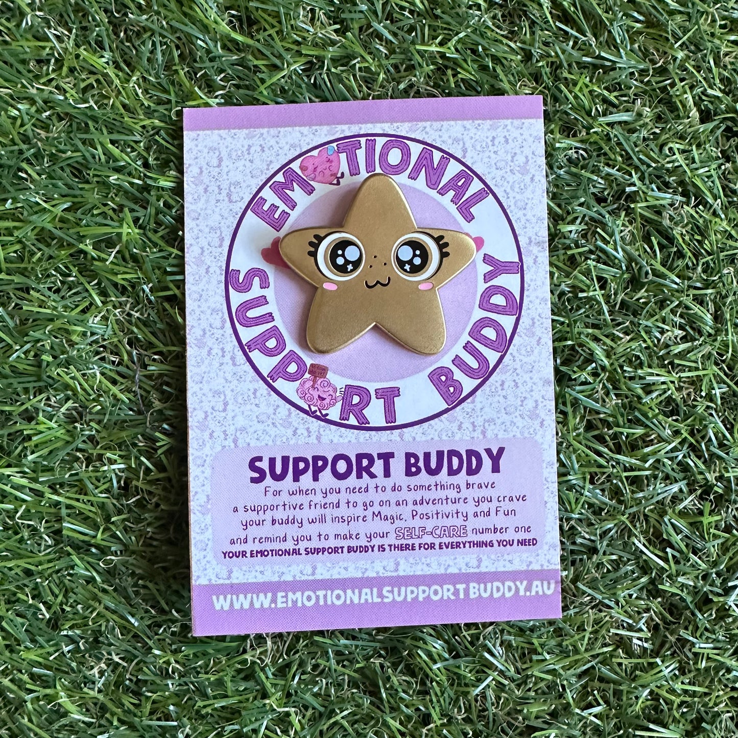 STAR Enamel Pin - doing my best star