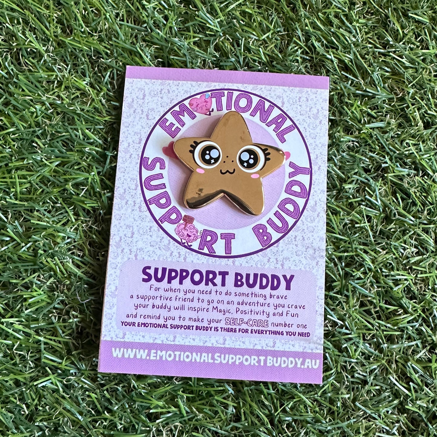 STAR Enamel Pin - doing my best star