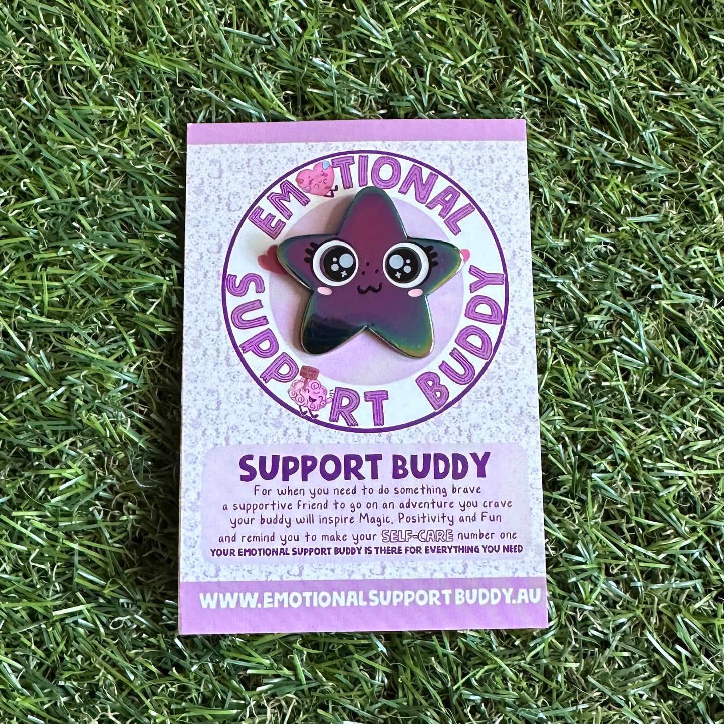 STAR Enamel Pin - doing my best star