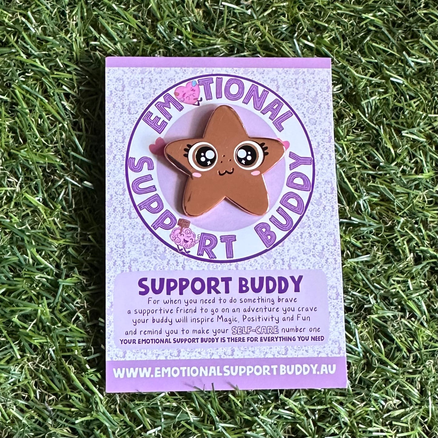 STAR Enamel Pin - doing my best star