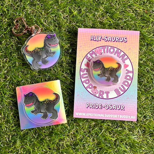 ALLOSAURUS Ally Pride Bag- PRIDE-OSAUR Ally-saurus
