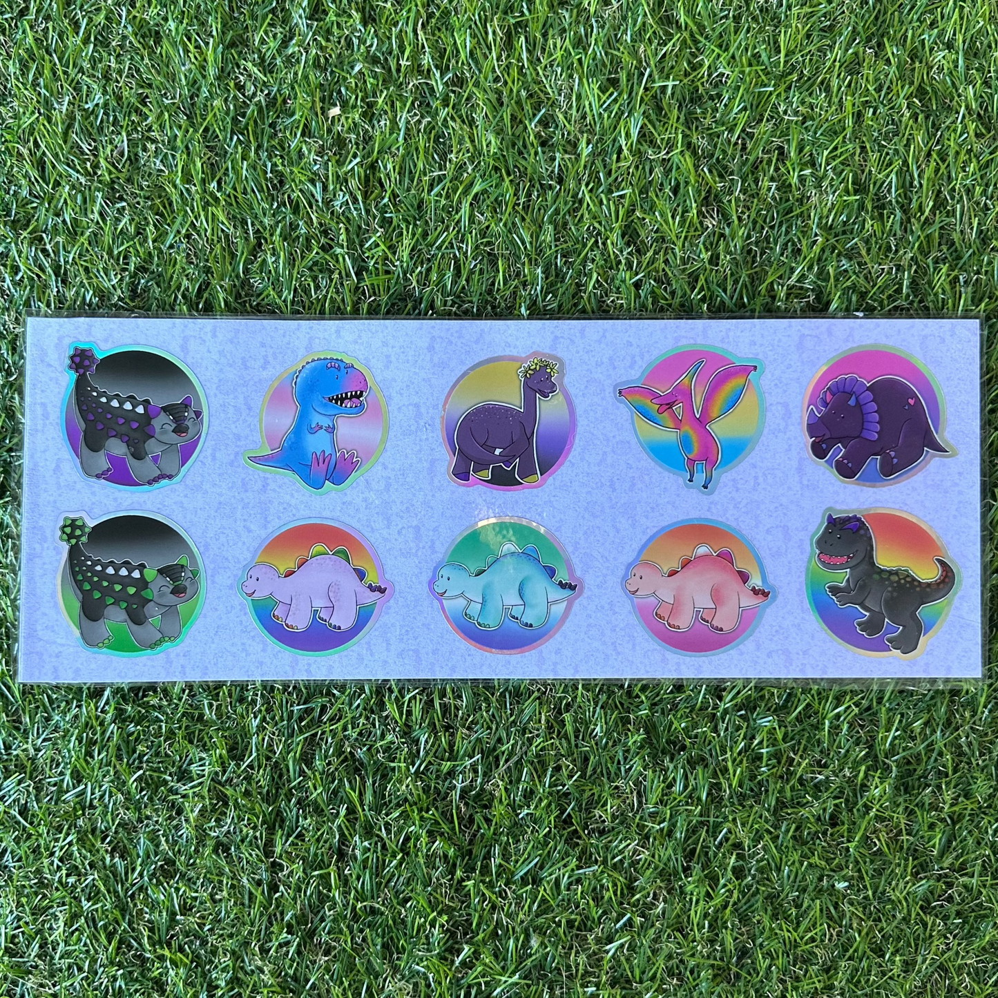 PRIDE DINOSAUR STICKERS - Pride-osaurs