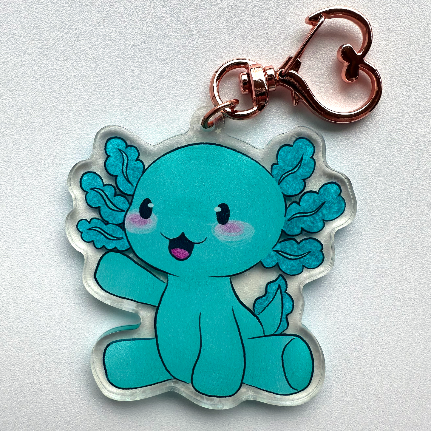 AXOLOTL Keychain- Support-alotl